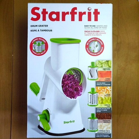 Starfrit Drum Grater - Never Used - Picture 1 of 3